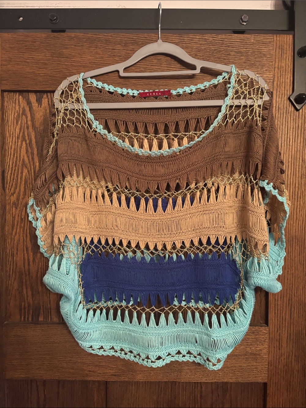 New without tags boutique brand crochet top for medium to large